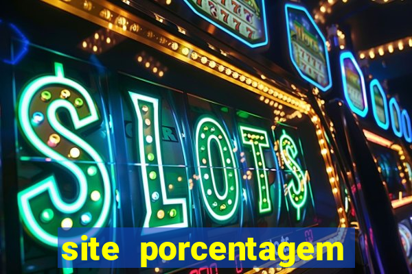 site porcentagem slots pg